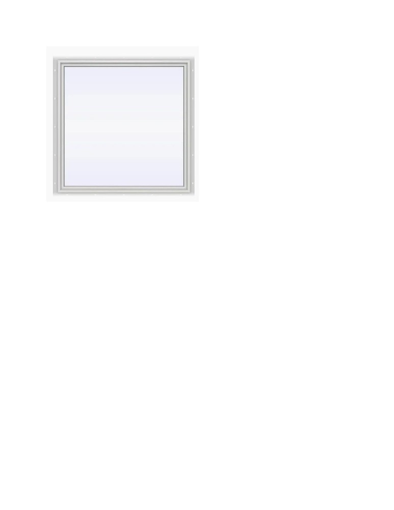 NEW-Pella Impervia Fiberglass Fixed 29.5 x 29.5 Windows with Jambs (2)