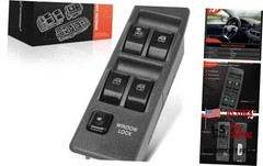 Front Left Driver Side Power Window Switch – Compatible with Mitsubishi
