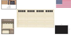 Customizable Magnetic Panels for Garage Windows – 32 Matte Black Pieces Included