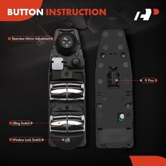Mini Cooper Mini Power Window Switch – Compatible with Mini Cooper 2015-2019