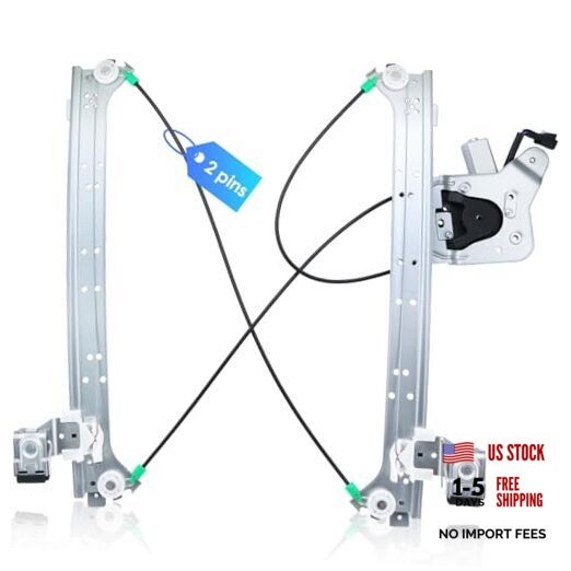 741-578 Rear Driver Side Power Window Regulator with Motor Compatible with