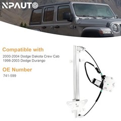 Power Window Regulator with Motor Assembly Replacement for Rear Passenger Side
