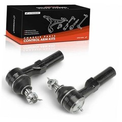 2 x Front Outer Tie Rod Ends, Compatible with Dodge Durango 1999, Dakota 1997