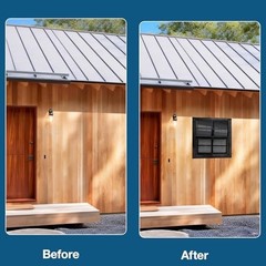 2 Pack 24×24 Shed Windows with Tempered Glass & Fiberglass Screen for Coop, Barn