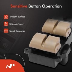 Master Power Window Switch Compatible with Honda Civic 2001 2002 2003 2004