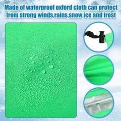 2 Pcs Side View Mirror Cover Auto Rearview Protecion Cover Snow Ice Mirror Exte