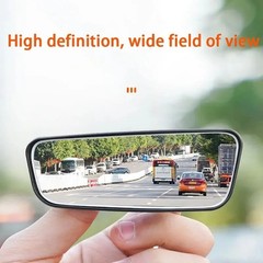 2PCS Adjustable Blind Spot Mirrors 360° Wide Angle Car Rearview Mirror