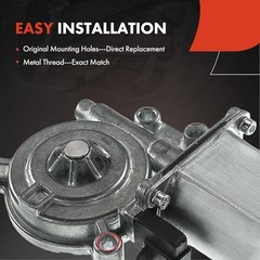Front Right Power Window Lift Motor Without Anti-Clip Front Right Passenger