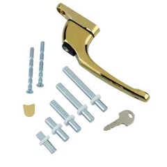 UPVC Window Handle Universal ERA Espag Upvc Key Locking Double Glazing 5 Spindle