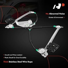 Electric Power Window Regulator Without Motor Compatible with Ford Mustang