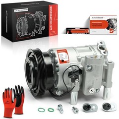 A/C Compressor with Clutch Compatible with Kia Rio 1.6L 2006-2011, Rio5 1.6L