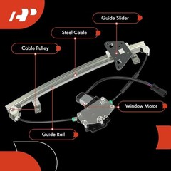 Rear Driver Side Power Window Regulator with Motor (2 Rear Driver Side (LH)