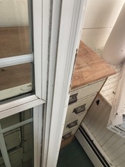 Tall PlyGem New Construction Window 34-1/4” W X 77-1/4” H See Notes