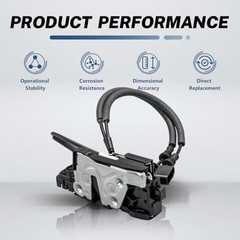 Door Latch Lock Compatible with kia Sportage 2017-2022 Rear Passenger Side