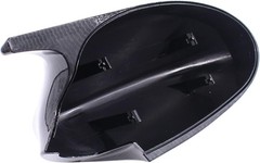 Pair of Carbon Fiber ABS Rear View Door Side Mirror Cover Cap for 3 Series E90 E