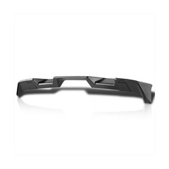 Spec-D Tuning Matte Black ABS Cab Roof Spoiler for 2009-2014 Ford F150 Models