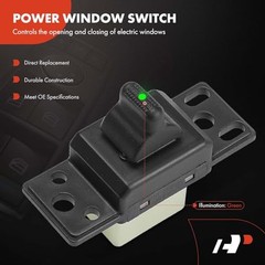 A-Premium Power Window Switch Compatible with Dodge Caravan/Grand Caravan 2001