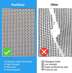 Neatiease Upgraded Shed Windows 2 Pack, 30″ X 36″ Windows with Tempered Glass an