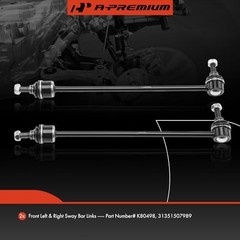 2 x Front Sway Bar Links Stabilizer Bar Links, Compatible with Mini Cooper