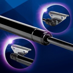 Gas Strut 20 Inch 40 Lbs Spring Rod Heavy-Duty Skylight Window Lift Set – (2Ea)