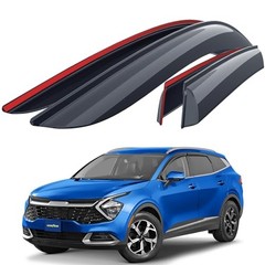 Shatterproof Window Deflectors for Kia Sportage 2023-2026, For Sportage 23-26