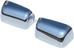 Top Half Mirror Caps Cover Trim Compatible with 2008-2016 F250 F350 F450 Supe
