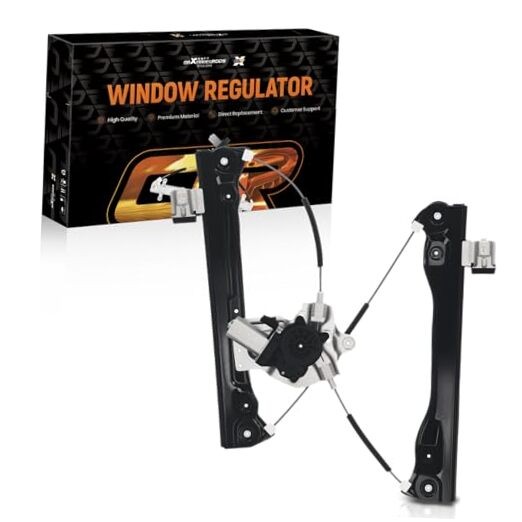Window Regulator Assembly w/Motor Front Driver Side for Chevy Cruze 2012-2015
