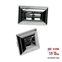 Chrome Power Window Switch Pair Set of 2 for Chevy GMC Pontiac