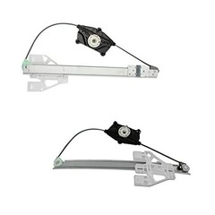 Rear Power Window Regulator Set Compatible with 2009-2016 Audi A4 2013-2016