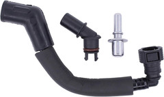 Positive Crankcase Ventilation Valve Tube Hose and PCV Valve Fitting Adapter Con