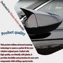 2PCS New Sports Rear Mirror Cover Caps for Nissan sentra 2020-2025/Altima Sedan