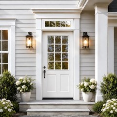 Vinyl Transom Window 10″ X 29″, Fixed Double Pane Glass Windows | White