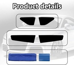 Blackout Taillight Vinyl Tint Film, Tail Lights Rear Precut Tint Overlay Vinyl
