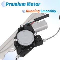 Front Left Driver Side Window Regulator with Motor 6 Pins Compatible with