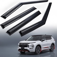 Tape-on Window Visor Compatible with Mitsubishi Outlander 2022 2023 2024 2025…