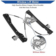 Window Regulator w/o Motor Front Left Driver Side, Replace 749-974 |