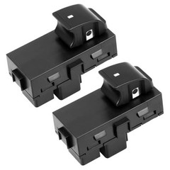 Passenger Power Window Switch 2PCS Fit for 2007-2015 Chevy GMC Buick | for