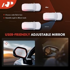 Driver Side Power Door Mirror – Compatible with Mitsubishi Galant 2004-2012 –