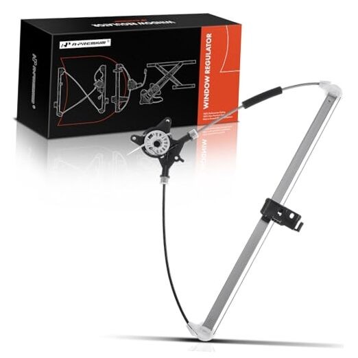 Power Window Regulator without Motor Compatible with Mazda CX Rear Driver Side