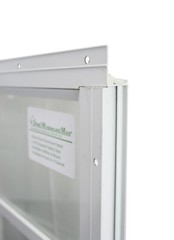 Shed Window 12″ x 18″ White Flush SAFETY /TEMPERED GLASS Playhouses Coops