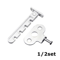 1/2Set Child Cat White Finish Tilt Turn Window Restrictor Stay Safely Lock Catch
