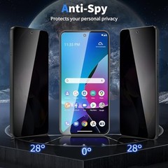 [2 Pack] Privacy Screen Protector for Moto G Stylus 5G 2024, 9H Hardness