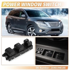 Front Left Driver Side Power Window Switch for Nissan Sentra 2007-2012 for