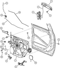 83471-D5000 Rear Left Window Regulator Compatible with 2016-2021 KIA Optima