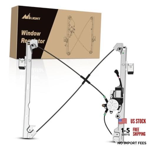 Power Window Regulator with Motor Compatible with 741-443 Front Passenger