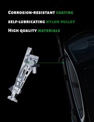 Power Window Compatible With Honda Acura Mdx 2007-2013 6 Pins Front Driver Side