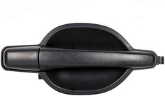 Outside Door Handle Black Textured Compatible with Mitsubishi Endeavor 2004-2011