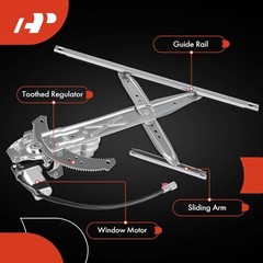 Power Window Regulator with Motor Compatible with Honda Front Passenger(RH)