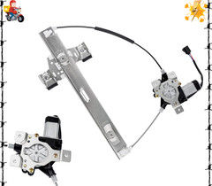 751-708 Rear Right Passenger Side Power Window and Regulator Assembly for H2