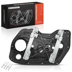 Front Left Driver Side Power Window Regulator with 6-Blade Pulg Motor